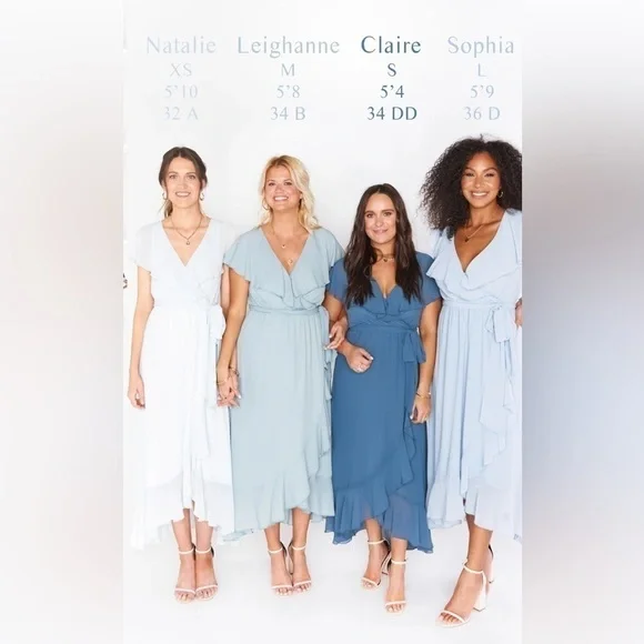 NWT4 Show Me Your Mumu Jess Ruffle Midi Dress - Picture 5 of 7